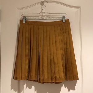 Gold skirt